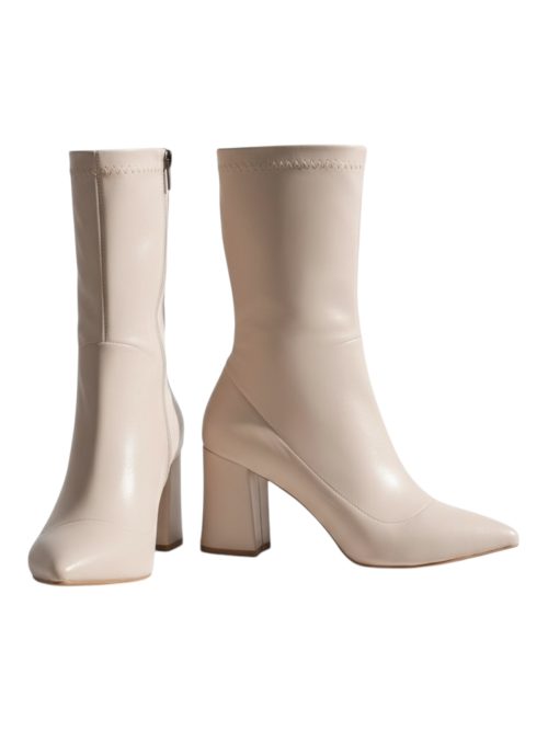 AMANDA BEIGE WOMEN'S BOOTS