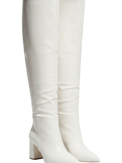 BERNY WHITE WOMEN'S TOP BOOTS