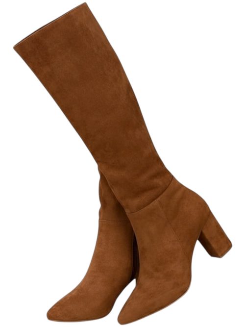 DONUT BROWN SUEDE WOMEN'S BOOTS