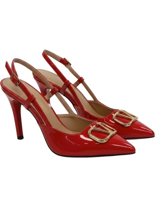 LIV RED WOMEN'S HEELS
