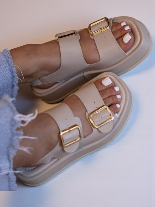 RENE BEIGE WOMEN'S SANDALS