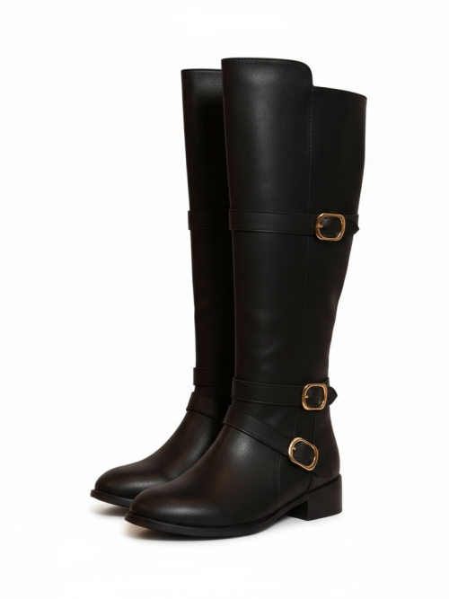 KIWI BLACK WOMEN'S BOOTS