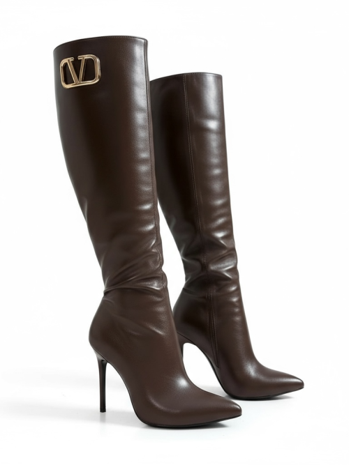 ALEXA MAXI DARK BROWN WOMEN'S BOOTS