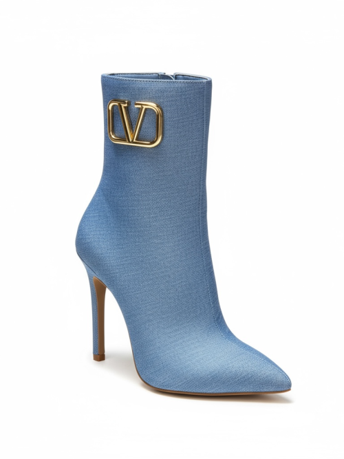 ALEXA MINI DENIM WOMEN’S ANKLE BOOTS