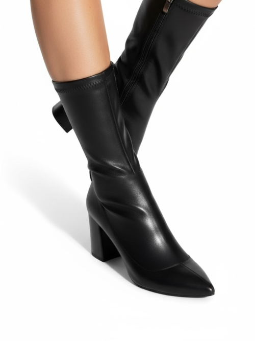 AMANDA BLACK WOMEN'S BOOTS