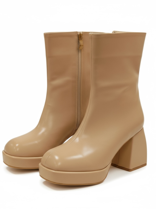 MILANO NUDE WOMEN'S ANKLE BOOTS