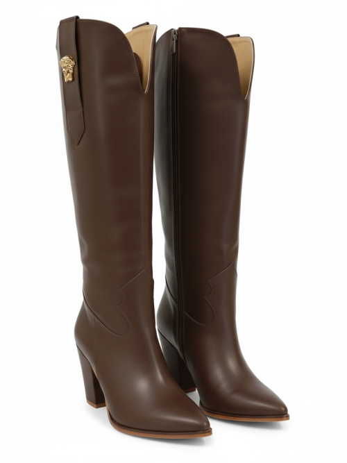 NOVA DARK BROWN WOMEN’S TOP BOOTS