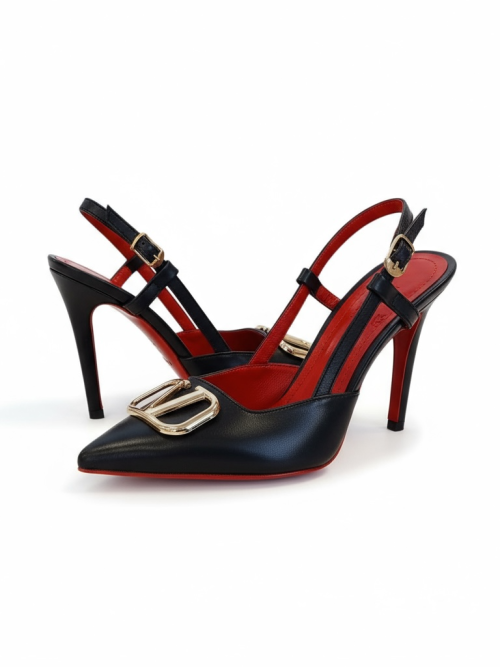 LIV BLACK MATTE WOMEN'S HEELS