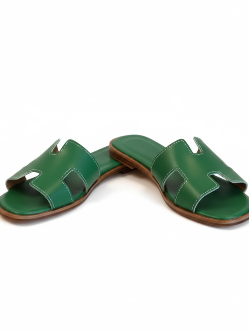 HELENE GREEN  WOMEN'S SLIPPERS