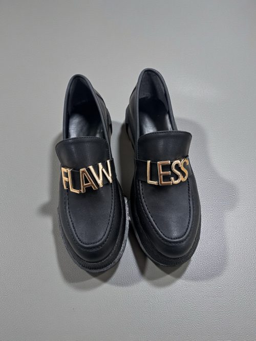 FLAWLESS BLACK MATTE WOMEN'S LOAFERS