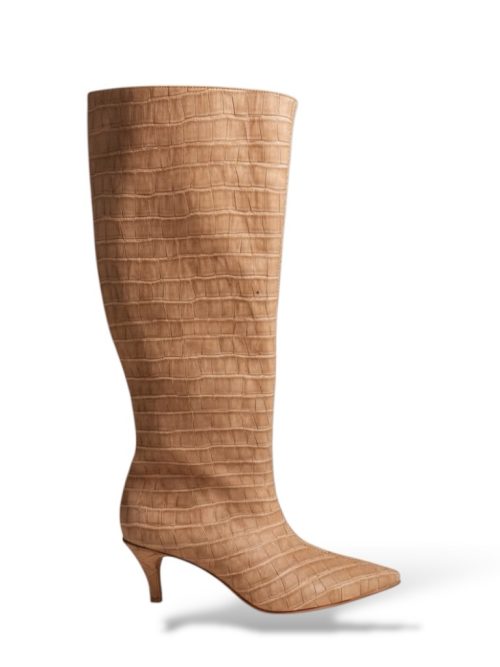 AGENT NUDE CROCO WOMEN’S BOOTS