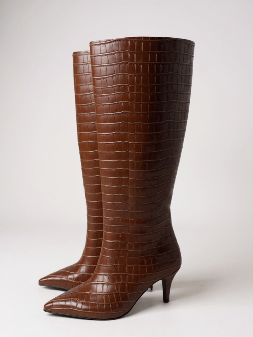 AGENT DARK BROWN WOMEN'S BOOTS