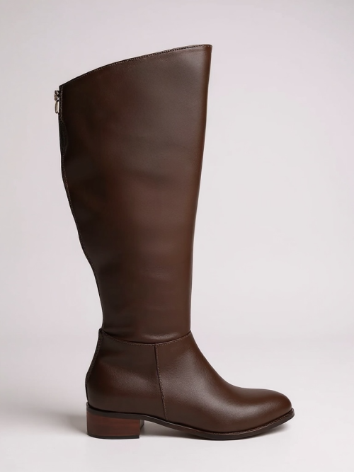 STEFF DARK BROWN WOMEN'S BOOTS