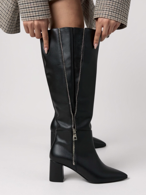 GUSTO XL BLACK WOMEN'S BOOTS