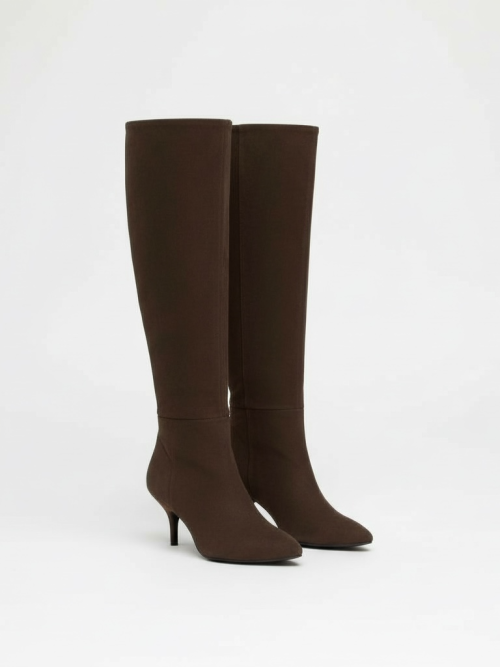 ETERNA DARK BROWN SUEDE WOMEN’S BOOTS